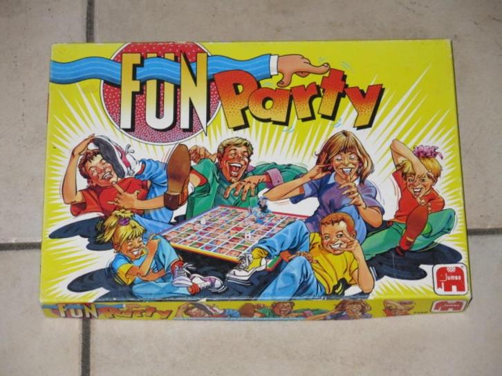 Spel Fun Party, 6+, Hobby en Vrije tijd, Gezelschapsspellen | Bordspellen, Een of twee spelers, Drie of vier spelers, Vijf spelers of meer
