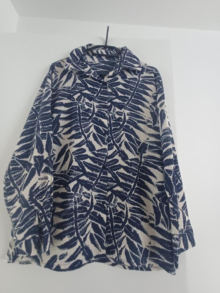 Mooie zomerse bloes (mt M), Kleding | Dames, Blouses en Tunieken, Zo goed als nieuw, Maat 38/40 (M), Blauw, Ophalen of Verzenden