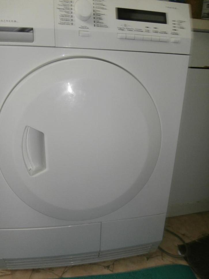 AEG warmtepompdroger, Elektronische apparatuur, Droogkasten, Gebruikt, Voorlader, Ophalen