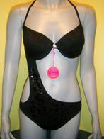 Save the QUEEN monokini L of XL, Nieuw, Bikini, Zwart, Verzenden