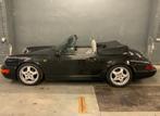 Porsche 964 manuele versnellingsbak, Auto's, Cabriolet, Zwart, Leder, Handgeschakeld