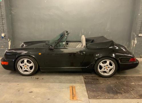 Porsche 964 manuele versnellingsbak, Auto's, Porsche, Particulier, Benzine, Euro 1, Cabriolet, 2 deurs, Handgeschakeld, Zwart