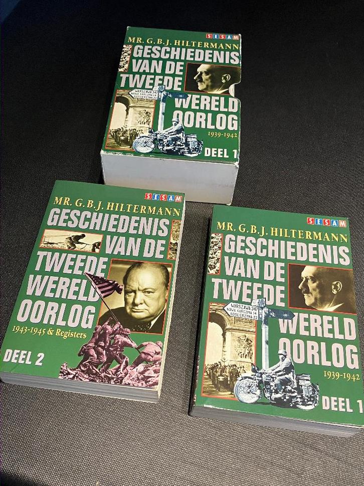 Hiltermann - Geschiedenis van de Tweede Wereldoorlog, Boeken, Oorlog en Militair, Gelezen, Landmacht, Tweede Wereldoorlog, Ophalen
