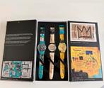 Absoluut ongebruikte SWATCH X JEAN-MICHEL BASQUIAT TRIPTYCH, Swatch, Enlèvement, Autres matériaux, Autres matériaux