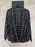 Atmosphere zwart-wit geblokte dames blouse – maat S, Atmosphere, Zwart, Ophalen of Verzenden, Zo goed als nieuw