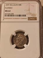 50 cent 1899 Vlaams, Postzegels en Munten, Ophalen of Verzenden