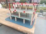 vintage speelgoed parkeergarage, Kinderen en Baby's, Speelgoed | Houten speelgoed, Ophalen of Verzenden, Gebruikt