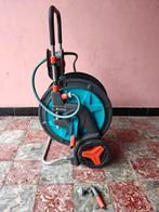 Gardena CleverRoll L Easy set 50m - Slangenwagen tuinslang, Tuin en Terras, Tuinslangen, Ophalen, Zo goed als nieuw, Tuinslanghaspel