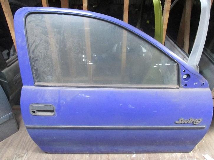 PORTIER RECHTS 3 deurs Opel Corsa B (73 / 78 / 79), Auto-onderdelen, Carrosserie, Deur, Opel, Rechts, Gebruikt