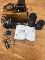 Nikon D500 + lenzen, Audio, Tv en Foto, Fotocamera's Digitaal, Ophalen, Zo goed als nieuw, Nikon