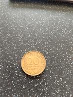 Franse 20 centimes 1962, Ophalen of Verzenden