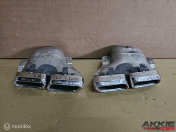 Mercedes 63 amg facelift Uitlaatsierstukken set beschikbaar voor biedingen