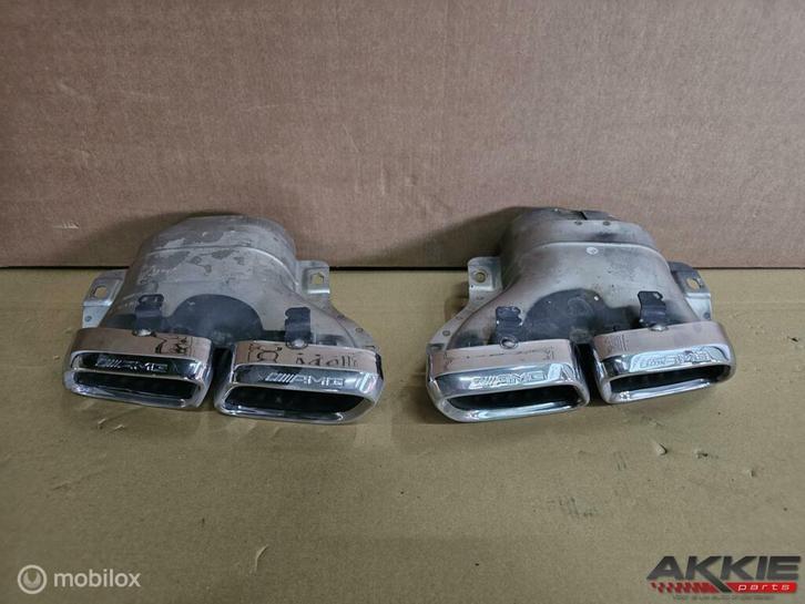 Mercedes 63 amg facelift Uitlaatsierstukken set, Auto-onderdelen, Uitlaatsystemen, Gebruikt, Ophalen of Verzenden