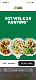 Hellofresh giftcard twv €100, Tickets en Kaartjes