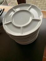 12 fondue borden, Ophalen, Zo goed als nieuw, Bord(en)