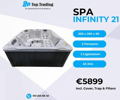 AquaLife Spa (jacuzzi) - Infinity 21 200x200cm 5p (Balboa), Jardin & Terrasse, Accessoires de piscine, Neuf, Filtre, Enlèvement ou Envoi