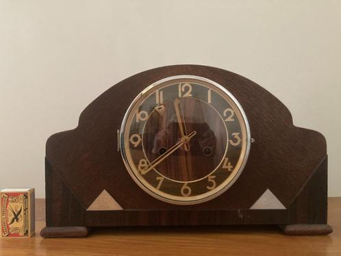Pendule schouwklok tafelklok schoorsteenklok bim bam bom, Antiek en Kunst, Antiek | Klokken, Ophalen of Verzenden