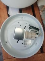Plafondlamp 25 cm, Huis en Inrichting, Lampen | Plafondlampen, Ophalen, Zo goed als nieuw, Glas, Modern