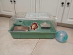 savic hamsterkooi compleet met extra speelbal, Dieren en Toebehoren, Kooi, Gebruikt, Minder dan 75 cm, Hamster