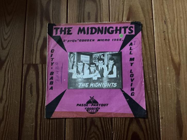 7 » Les Minuit - City Baba, CD & DVD, Vinyles Singles, Enlèvement ou Envoi