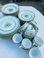 Practhig groen servies - 12 delig, Antiek en Kunst, Ophalen