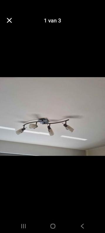 Hanglamp 4 lichtpunten beschikbaar voor biedingen