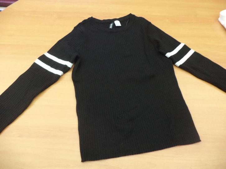 zwarte truien, gestreepte truien en zwarte gilets in maat M, Kleding | Dames, Truien en Vesten, Zo goed als nieuw, Maat 38/40 (M)