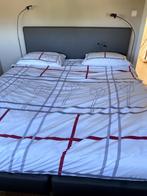 Auping boxspring, Ophalen, Gebruikt, Bruin, Tweepersoons