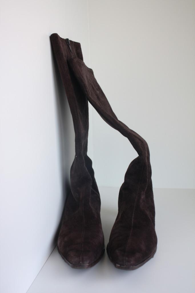 Daim dameslaarzen Lautrec  - maat 39, Kleding | Dames, Schoenen, Zo goed als nieuw, Hoge laarzen, Ophalen of Verzenden