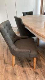 Stoelen, Huis en Inrichting, Complete eetkamers, Ophalen, Zo goed als nieuw, Rustiek, 6 tot 8 stoelen