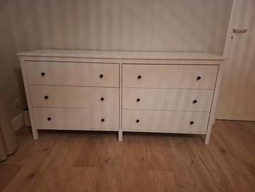 Witte dressoir ikea B172 44D 83H beschikbaar voor biedingen