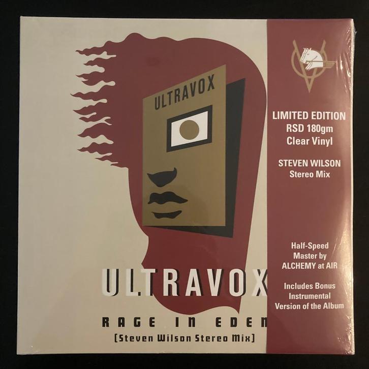 2LP Ultravox - Rage In Eden [Steven Wilson Stereo Mix] New, Cd's en Dvd's, Vinyl | Pop, Nieuw in verpakking, 1980 tot 2000, 12 inch