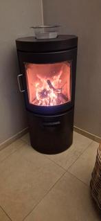 Mooie vrijstaande houtkachel met groot inkijkvenster., Huis en Inrichting, Kachels, Ophalen, Houtkachel