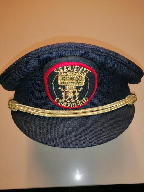 BELGIQUE - KEPI POLICE DU PARLEMENT, Verzamelen, Overige Verzamelen, Gebruikt, Ophalen of Verzenden