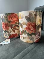 Set van 2 grote lampenkappen – romantische rozenprint, Maison & Meubles, Lampes | Abat-jour, Neuf, Rond, Autres couleurs, Romantisch / landelijk