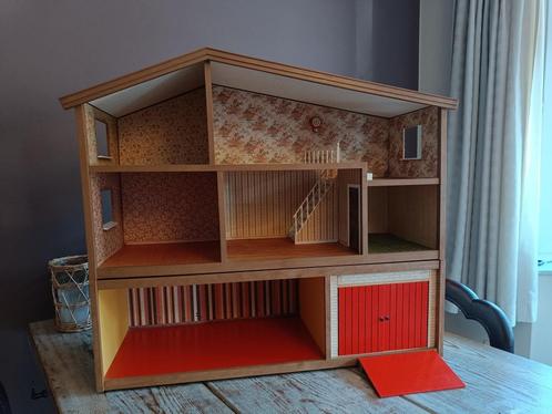 Origineel Lundby poppenhuis, jaren ‘60/‘70, Verzamelen, Poppenhuizen en Toebehoren, Gebruikt, Poppenhuis, Ophalen