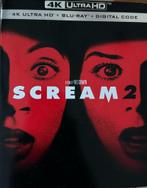 Scream 2 (4K Blu-ray, US-uitgave met slipcover), Comme neuf, Horreur, Enlèvement ou Envoi