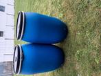 1grote blauwe stockeer of regenwater opvangtonnen., Tuin en Terras, Regentonnen, Ophalen, Zo goed als nieuw