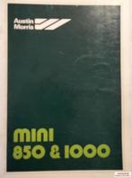 Handboek Austin Morris Mini 850 & 1000 AKM3547 (Engelstalig), Autos : Divers, Modes d'emploi & Notices d'utilisation, Enlèvement ou Envoi