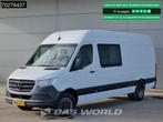 Mercedes Sprinter 514 CDI Automaat Dubbel Cabine L3H2 Dubbel, Auto's, Automaat, Gebruikt, 4 cilinders, Wit