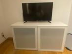 Meuble TV blanc – bon état – à venir chercher, Huis en Inrichting, Ophalen, Gebruikt