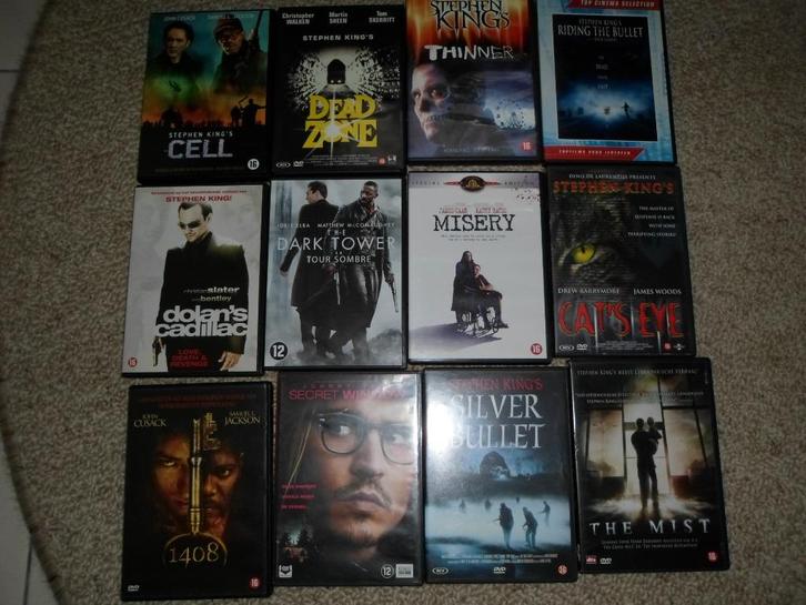 Stephen King DVD'S en series, Cd's en Dvd's, Dvd's | Horror, Zo goed als nieuw, Spoken en Geesten, Ophalen
