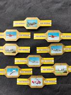 9 Sigarenbandjes VLIEGTUIGEN, Henri Wintermans., Enlèvement ou Envoi, Comme neuf