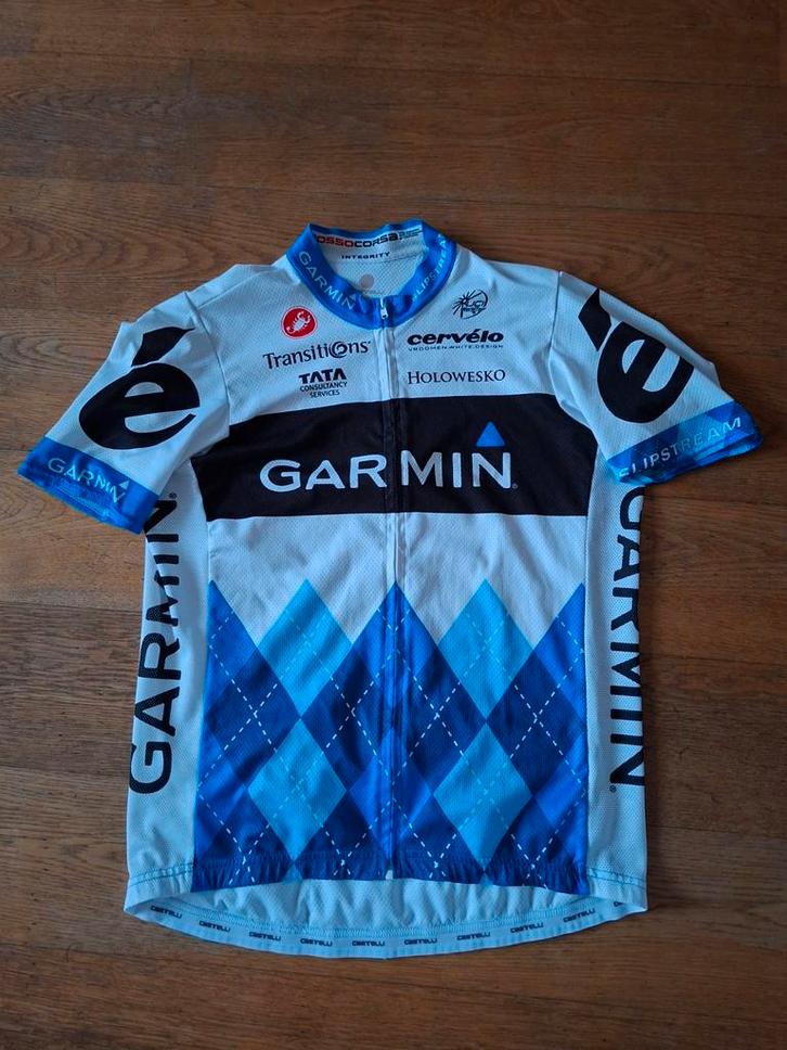 Castelli Garmin Fietsshirt XL, Fietsen en Brommers, Fietsaccessoires | Fietskleding, Verzenden