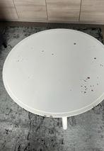 Bijzet tafel rond, Ophalen, Gebruikt, Rond, Hout