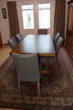 eettafel en stoelen, Huis en Inrichting, Complete eetkamers, Ophalen, Gebruikt, Klassiek