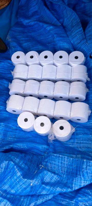 Papier voor rekenmachine 23 rollen beschikbaar voor biedingen