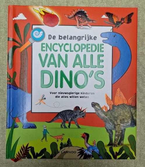 De belangrijke Encyclopedie van alle Dino's, Boeken, Kinderboeken | Jeugd | onder 10 jaar, Zo goed als nieuw, Non-fictie, Ophalen of Verzenden