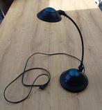 Zwart-groene bureaulamp: arm van 50 cm (geen led), Ophalen of Verzenden, Gebruikt