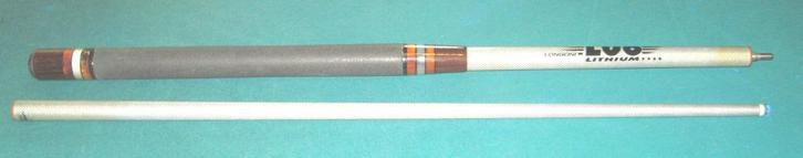 Queue de billard LONGONI - L06 - Lithium ****, Sport en Fitness, Biljarten en Poolen, Gebruikt, Keu of Ballen, Verzenden